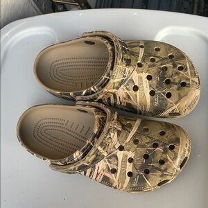 CROCS Kids Camouflage Water Shoes